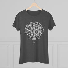Flower of Life Women's Tee — "Once in a while someone amazing comes along and here I am" Spiritual Graphic Shirt